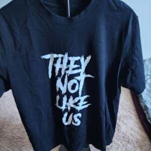 They Not Like Us Graphic Print Crew Neck T-Shirt
